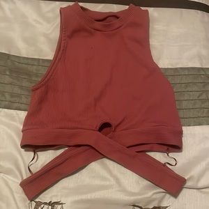 POOF New York, Size S/M, Pink/maroon